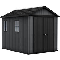 GARTENHAUS Newton - Grau, Kunststoff (230/246/287cm) - Keter