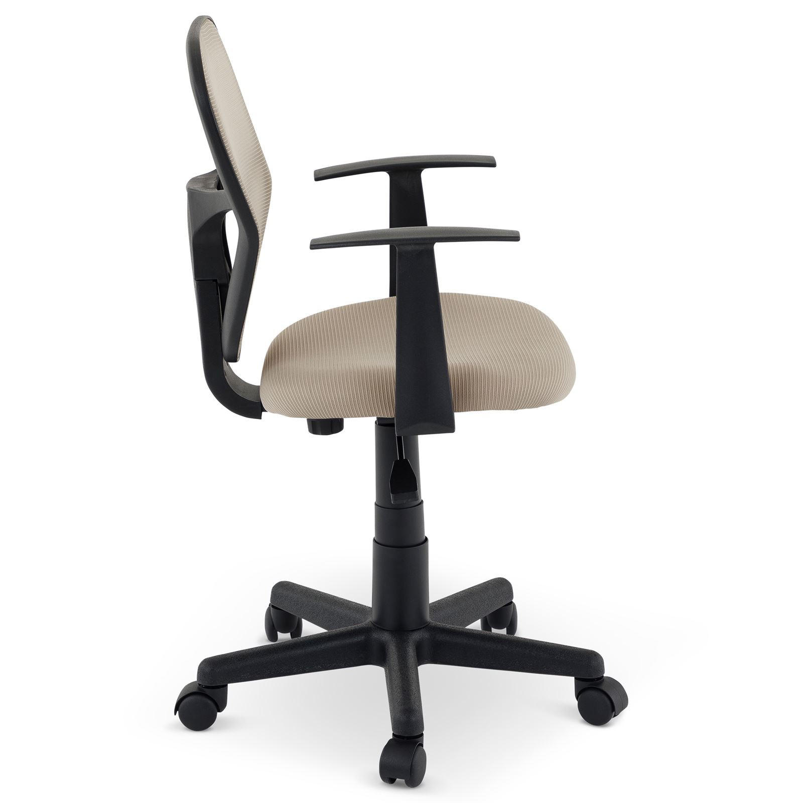 KINDERDREHSTUHL STUDIO - Taupe, Textil (53/92/52cm) - IDIMEX