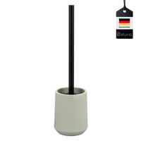 WC-GARNITUR TESERO, Kunststoff, salbei - Salbeigrün, Kunststoff (10.5/39.5/10.5cm) - eluno