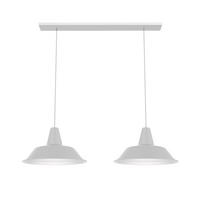 HÄNGELEUCHTE - Weiß, Metall (35/70/120cm) - Lumicom