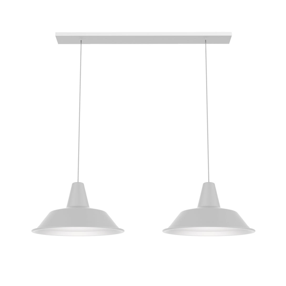 HÄNGELEUCHTE - Weiß, Metall (35/70/120cm) - Lumicom