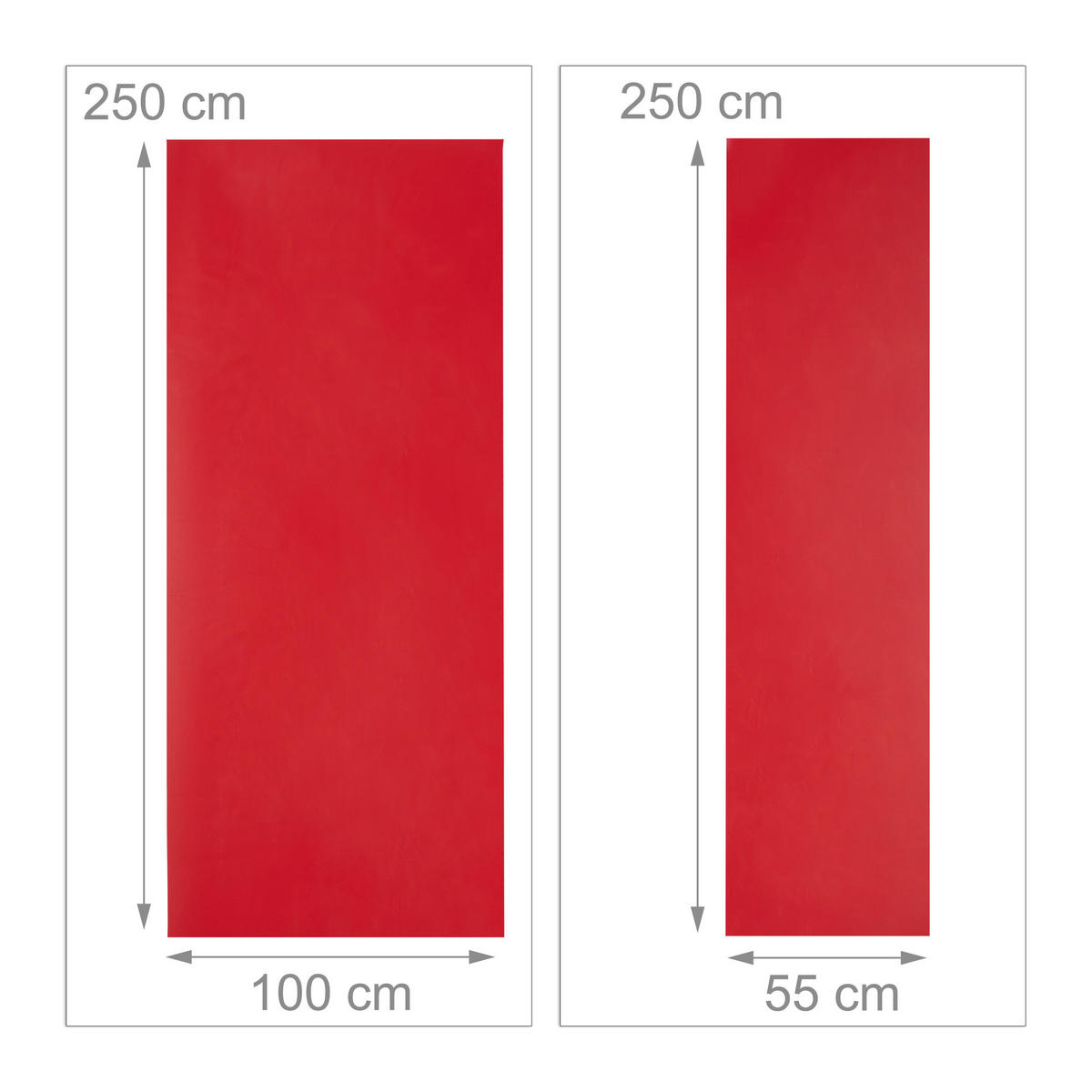 3TLG.BIERZELTGARNITUR - Rot, Textil (100/0.1/250cm) - Relaxdays