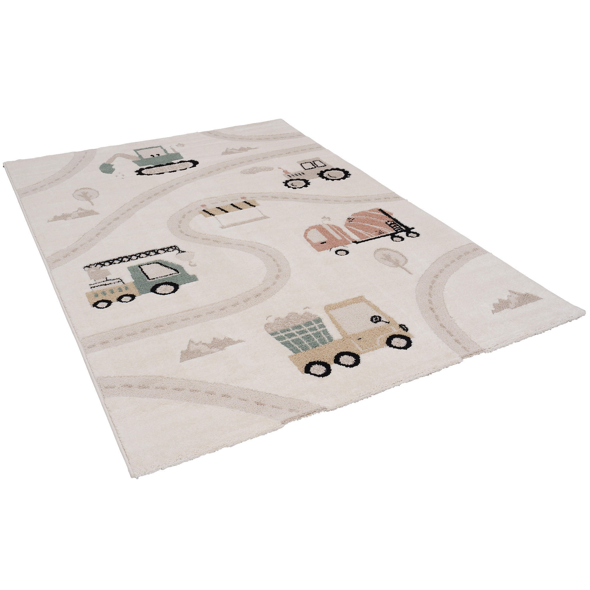 Thumbnail - Pergamon Kinder, Türkis, Textil, 200x290 cm, Teppiche & Böden, Teppiche, Teppich Kinderzimmer