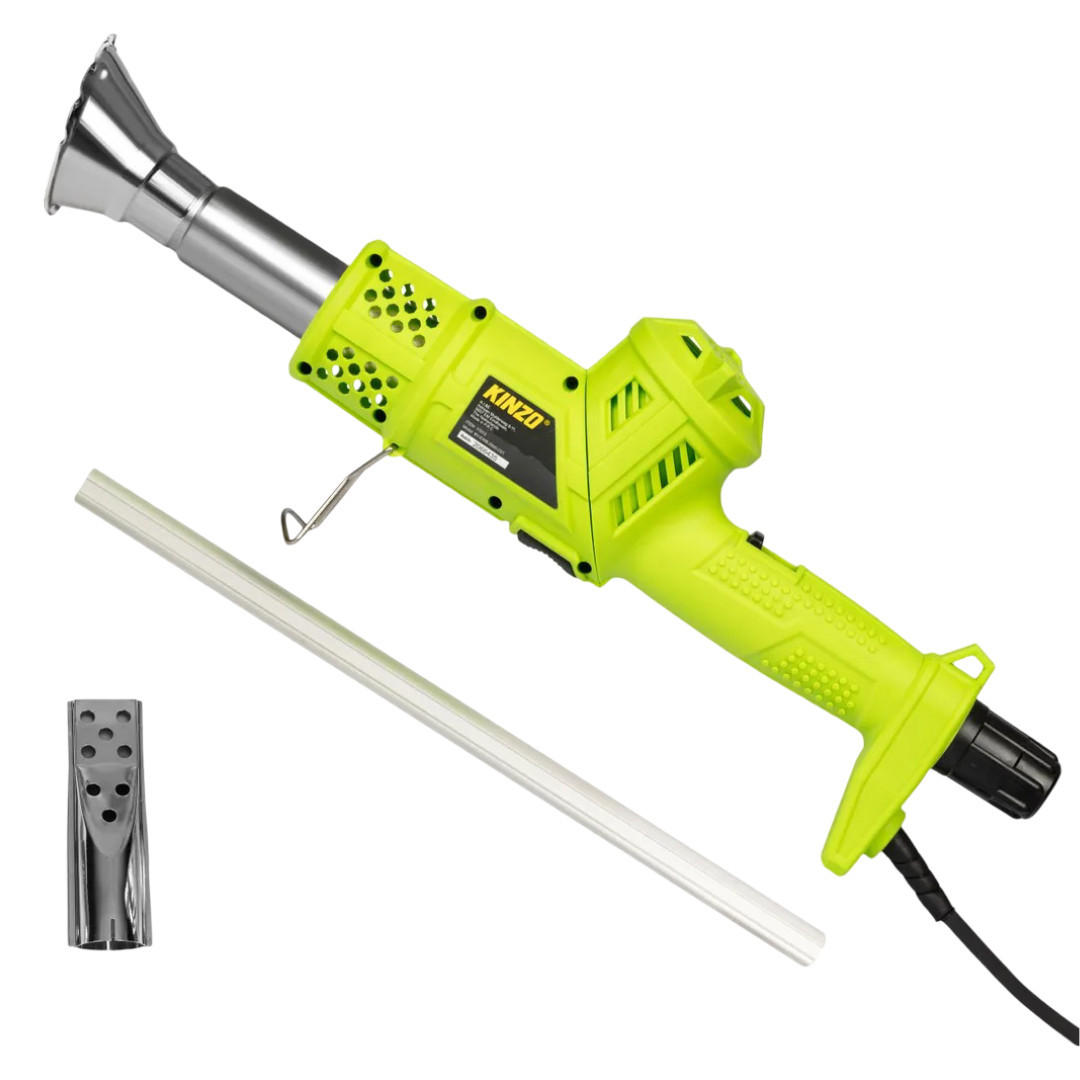 ELEKTRISCHER UNKRAUTBRENNER 2000W Grün Metall Kunststoff - Grün, Kunststoff/Metall (7.5/17/98cm) - Kinzo