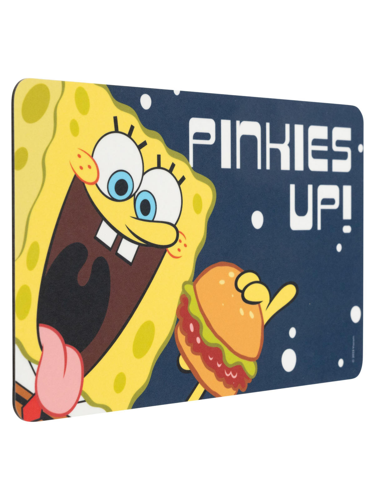 BRETTCHEN Spongebob Schwammkopf Pinkies Up! Schwarz 14,5 x 23,5 cm - Multicolor, Kunststoff (14.5/23.5cm)