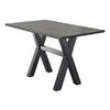 STEHTISCH Essa 2 120 x 70 x 105 aus Holzwerkstoff Graphit - Grau, Holz (70/105/120cm) - 58aufmkessel