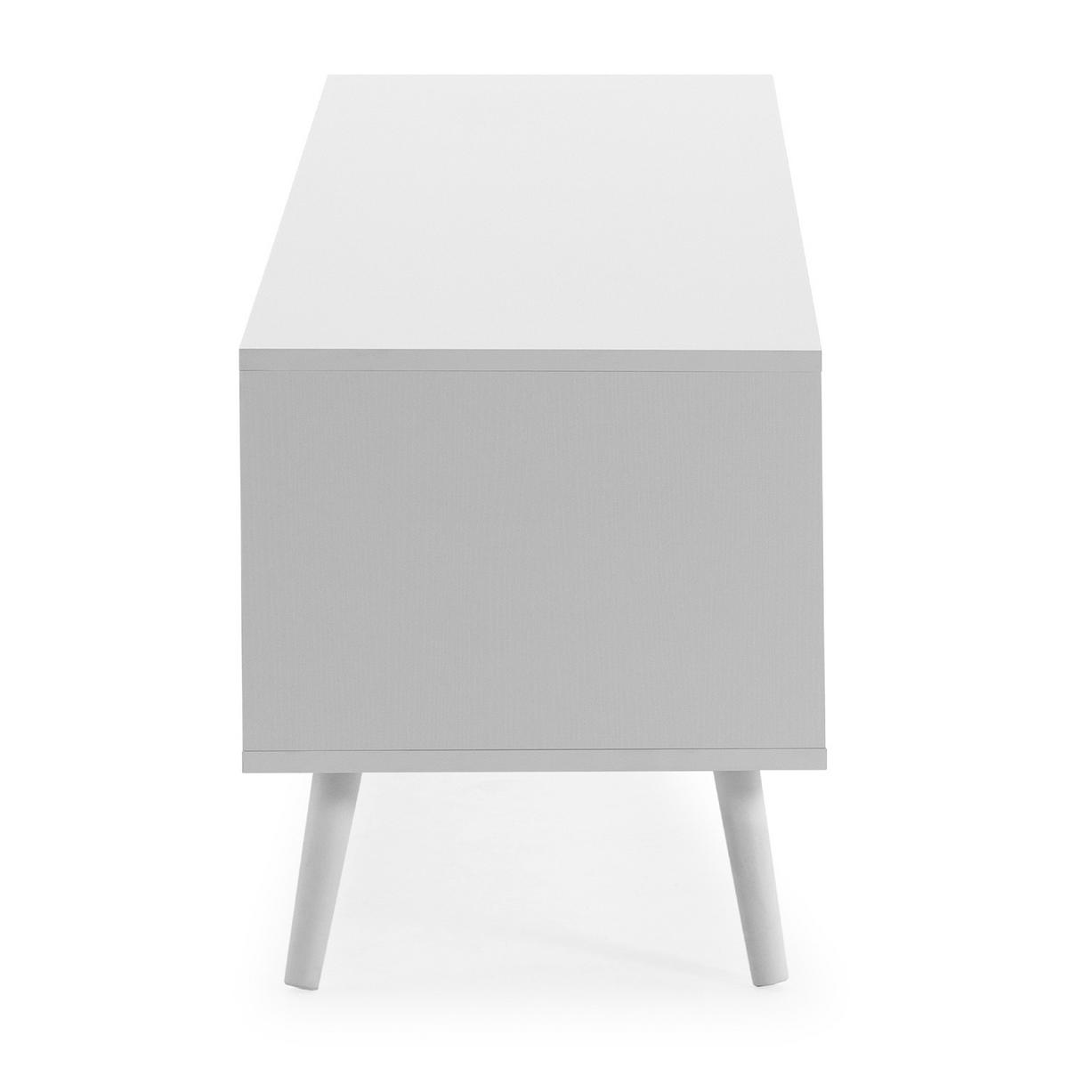 TV-ELEMENT Telmo 4 türen Weiß 160 cm - Weiß, Holzwerkstoff (160/45/40cm) - VS Venta-stock