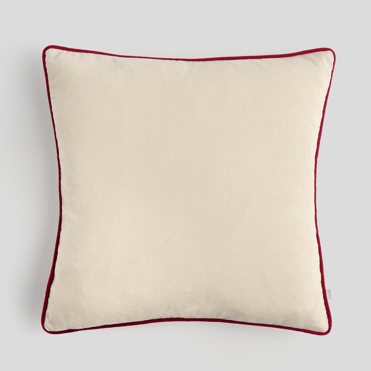 KISSENBEZUG Jolino, 45x45cm, Weiß, Weihnachten Kissenhülle, Weihnachtsdeko, Christmas, Weihnachtsmotiv Sofakissen Dekokissenbezuge - Weiß, Kunststoff (45/45cm) - home&you