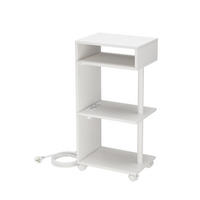 BEISTELLTISCH Barion Weiß 38 x 38 cm - Weiß, Holzwerkstoff (38/28/78cm) - Vicco