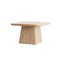 COUCHTISCH Kepami Braun 60/60/36 cm - Braun, Stein (60/60/36cm) - Light & Living