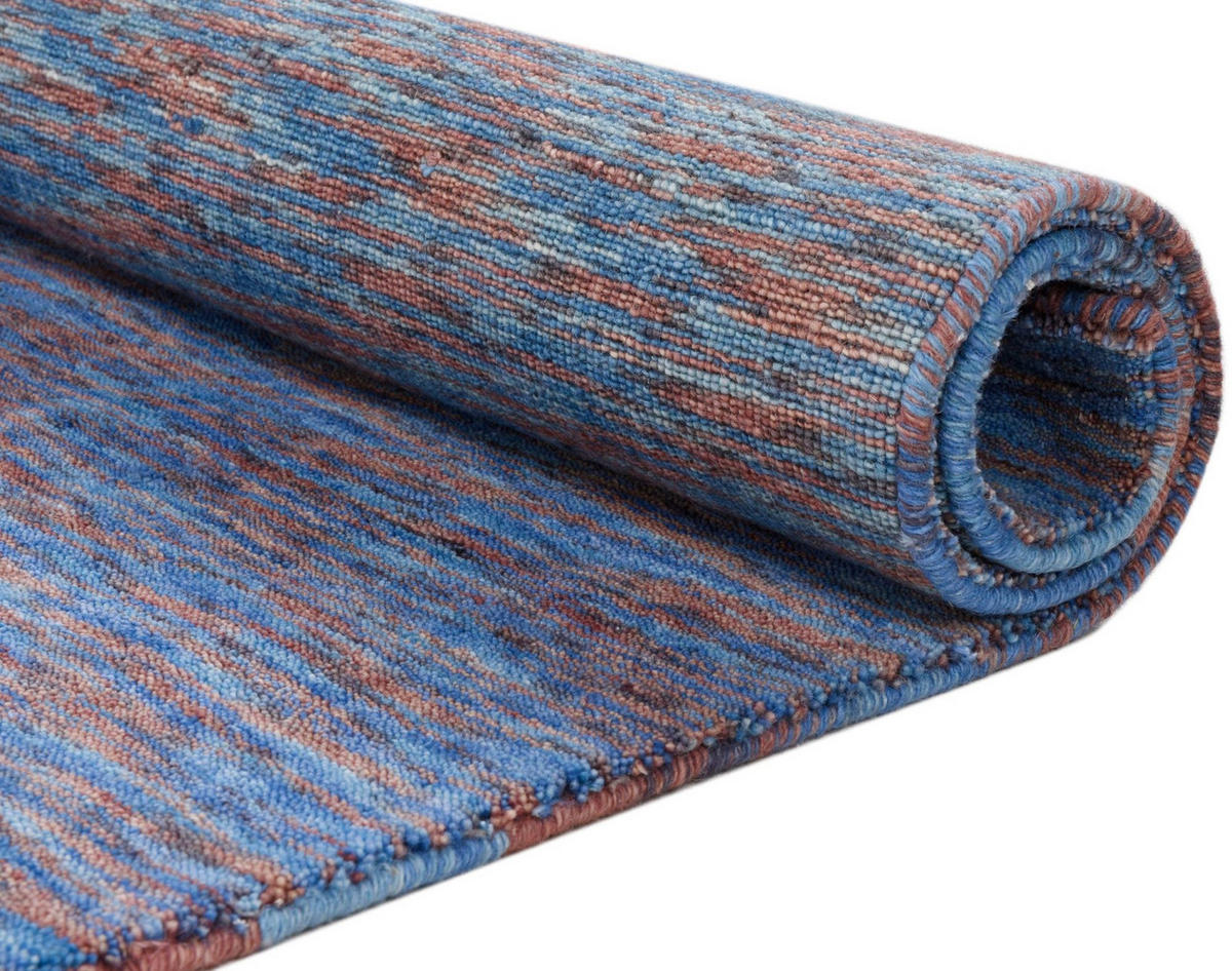 HANDWEBTEPPICH Nashville 70x140 cm - Türkis, Textil (70/140cm) - THEKO
