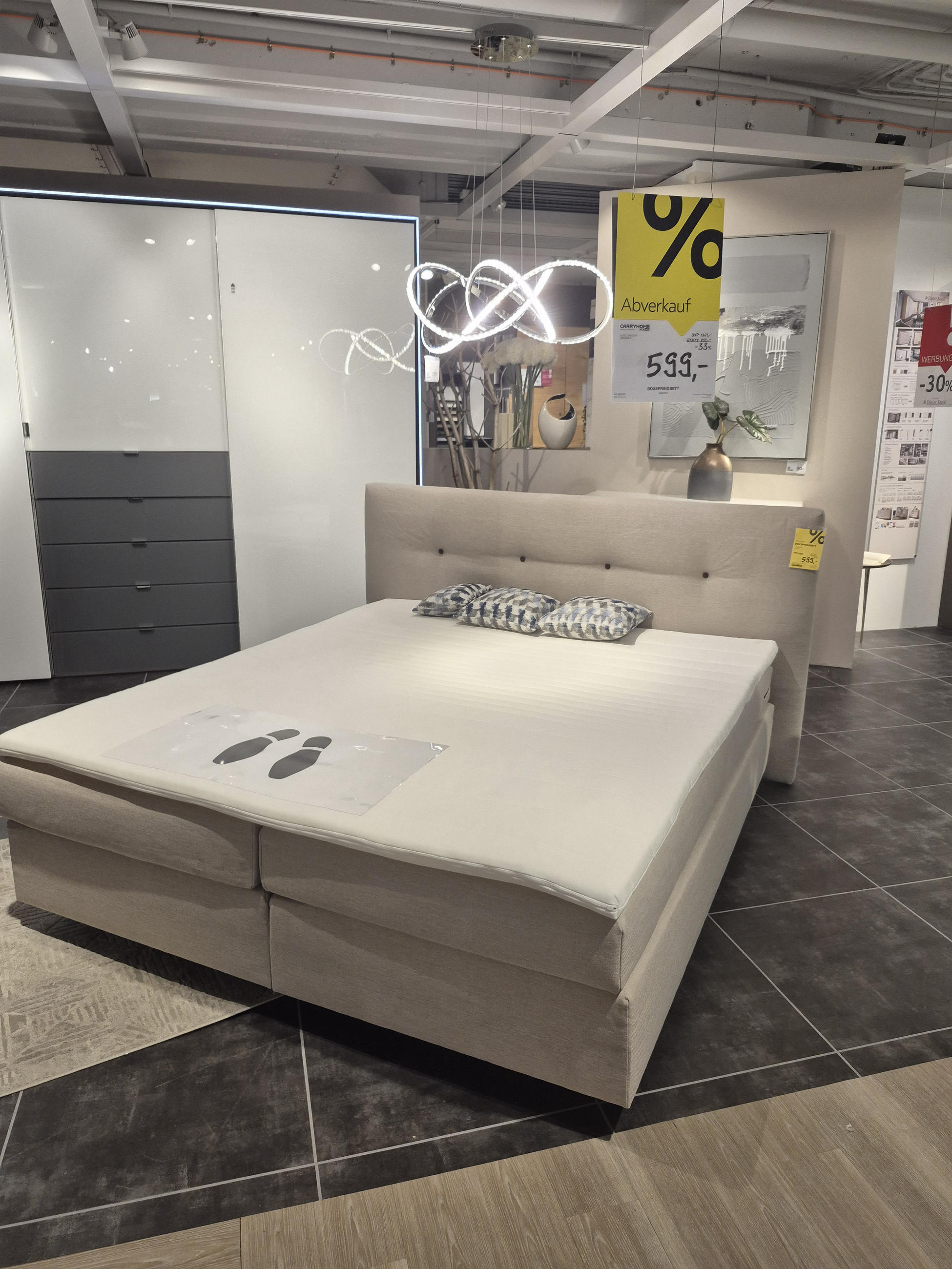 Boxspringbett Modell Mancos - Carryhome