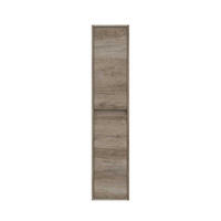 HÄNGESÄULE mit 2 Türen H140 cm - Sonoma Eiche, Holzwerkstoff (26/140/30cm) - Calicosy