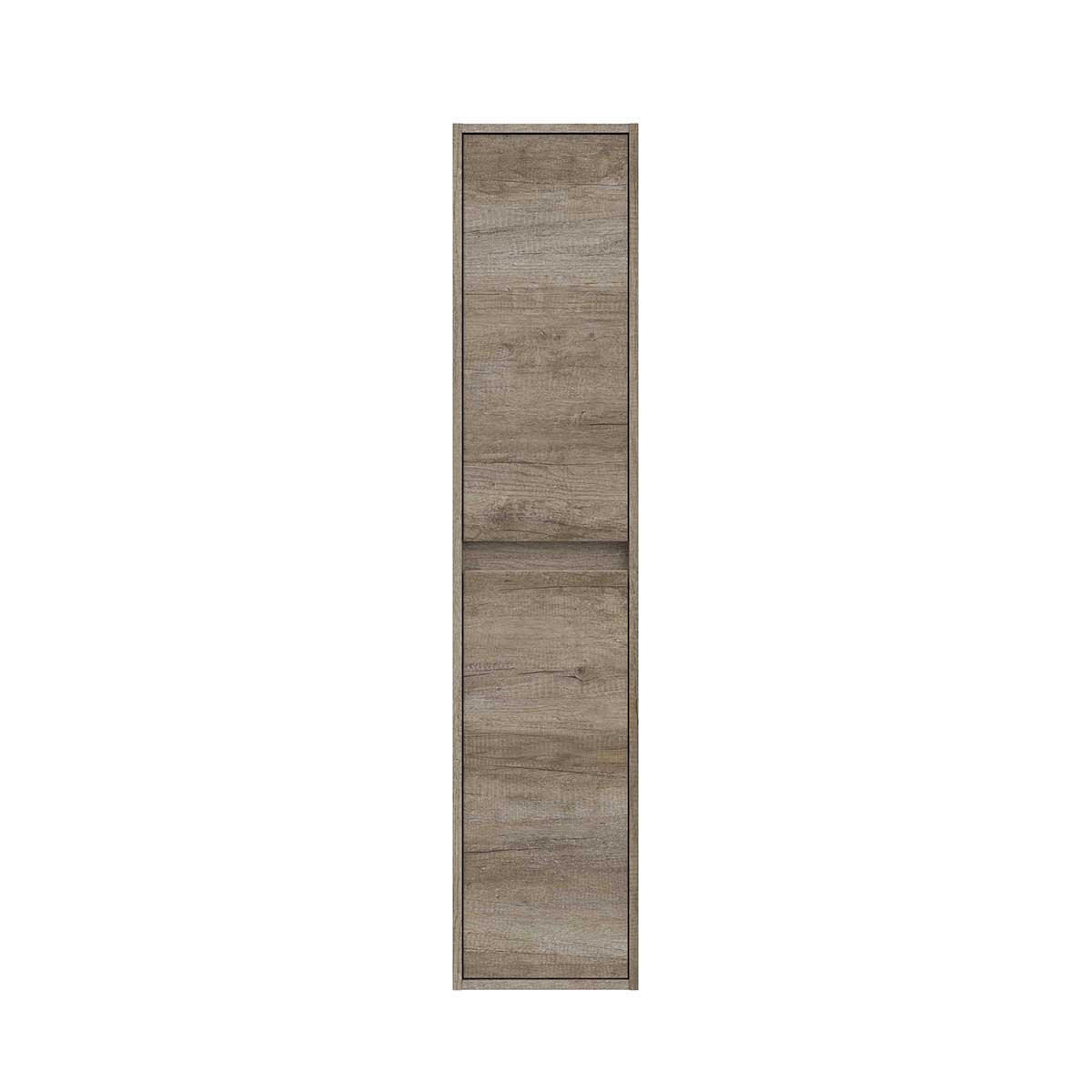 HÄNGESÄULE mit 2 Türen H140 cm - Sonoma Eiche, Holzwerkstoff (26/140/30cm) - Calicosy