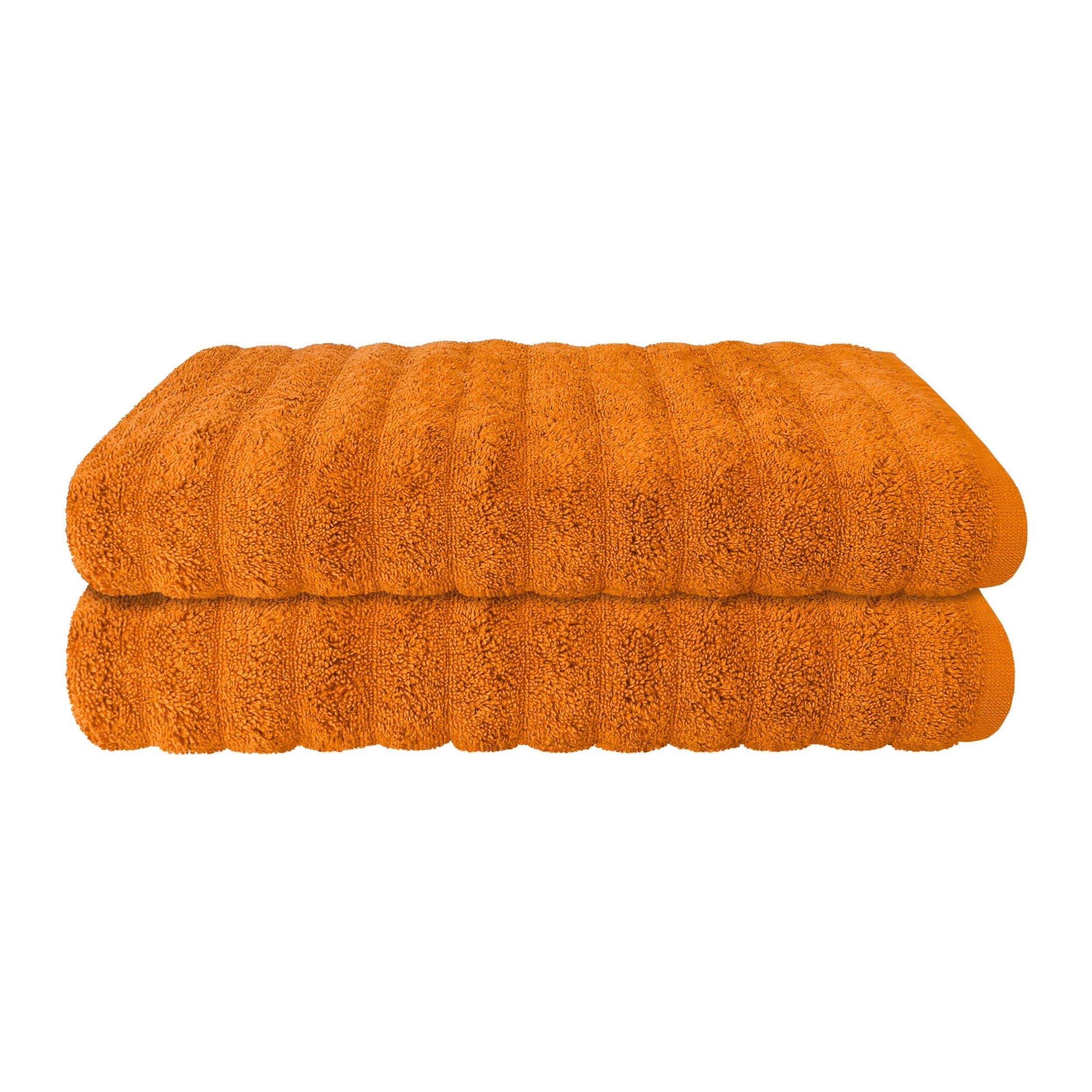 DUSCHTUCHSET Neapel 2-teilig - Terracotta, Textil (70/140cm) - SCHIESSER