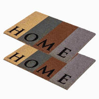 FUSSMATTE COCO STYLE 2ER SET - Naturfarben, Textil (40/60cm) - Astra