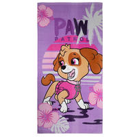 STRANDTUCH Paw Patrol Skye Lila 140 x 70 cm - Lila, Textil (140/70cm) - Paw Patrol