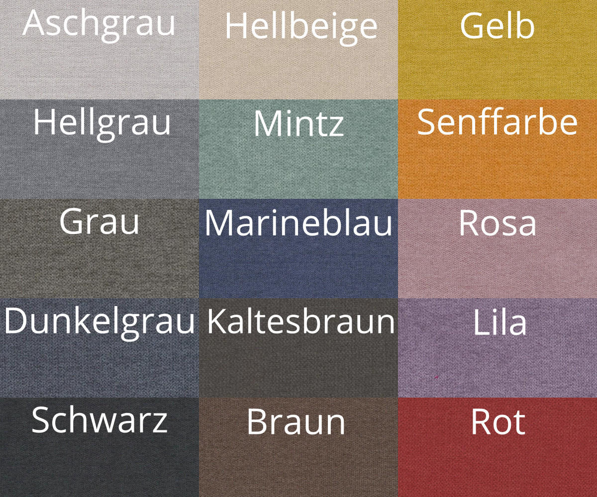 BOXBETT Mit Bettkasten Und Matratze Topper Ruben Braun 180x200 cm H3-Bonell - Braun, Holz/Textil (180/200cm) - Kaiser Möbel