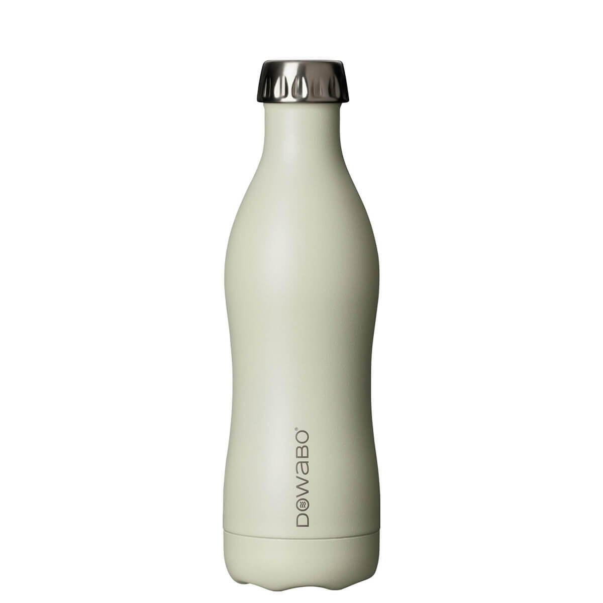 ISOLIERFLASCHE Dowabo - Creme, Metall (0.5L) - Dowabo