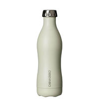 ISOLIERFLASCHE Dowabo - Creme, Metall (0.5L) - Dowabo