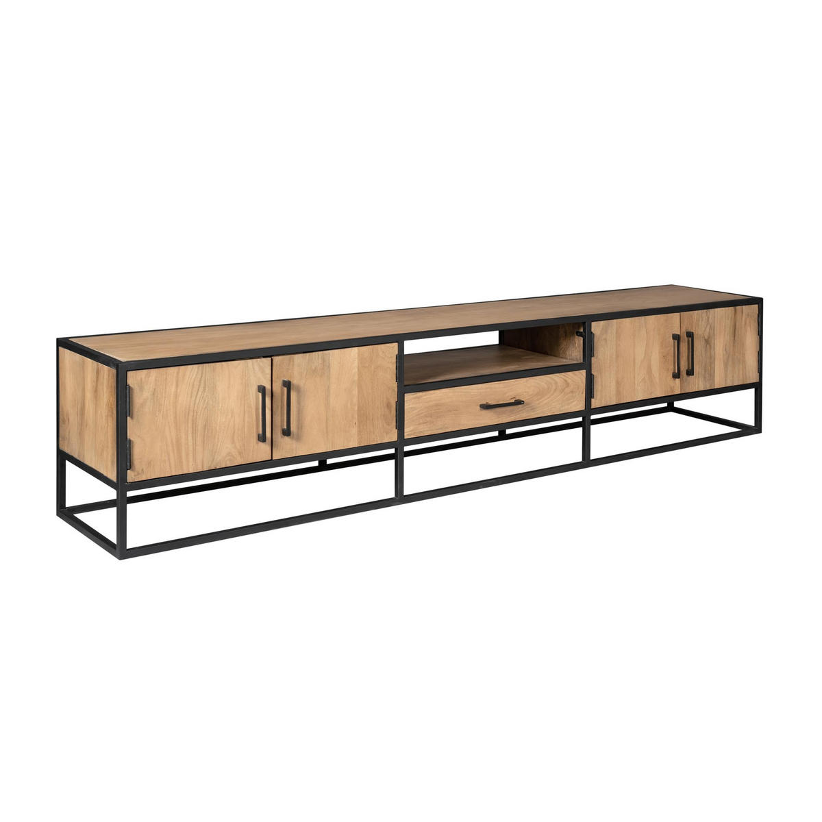 TV-MÖBEL Dakota Braun 45/240/50 cm - Braun, Holz (240/50/45cm) - Starfurn