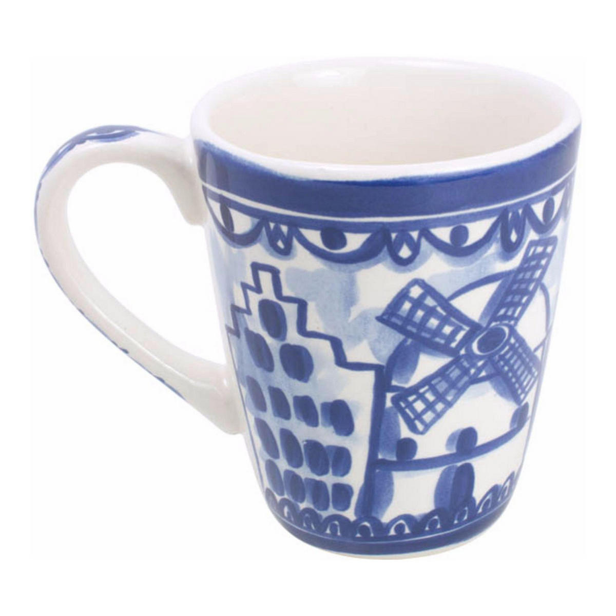 BECHER Mühle Drenthe in Blau - 350 ml - Blau, Keramik (0.35L) - Blond Amsterdam