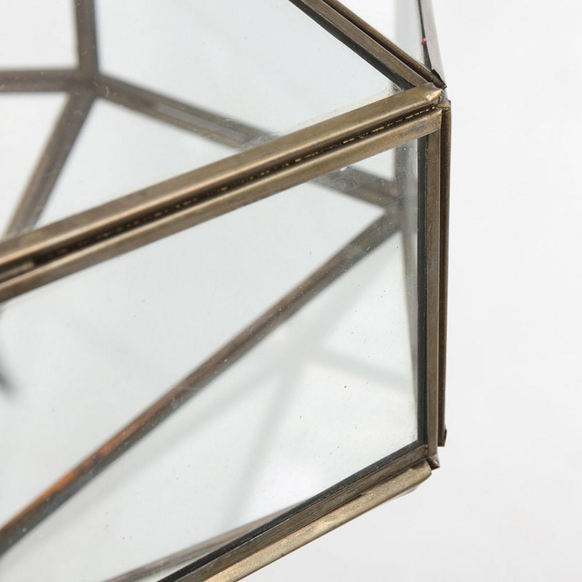 LED PENDELLEUCHTE Metall Bronze - Bronzefarben, Glas (30/30/145cm)