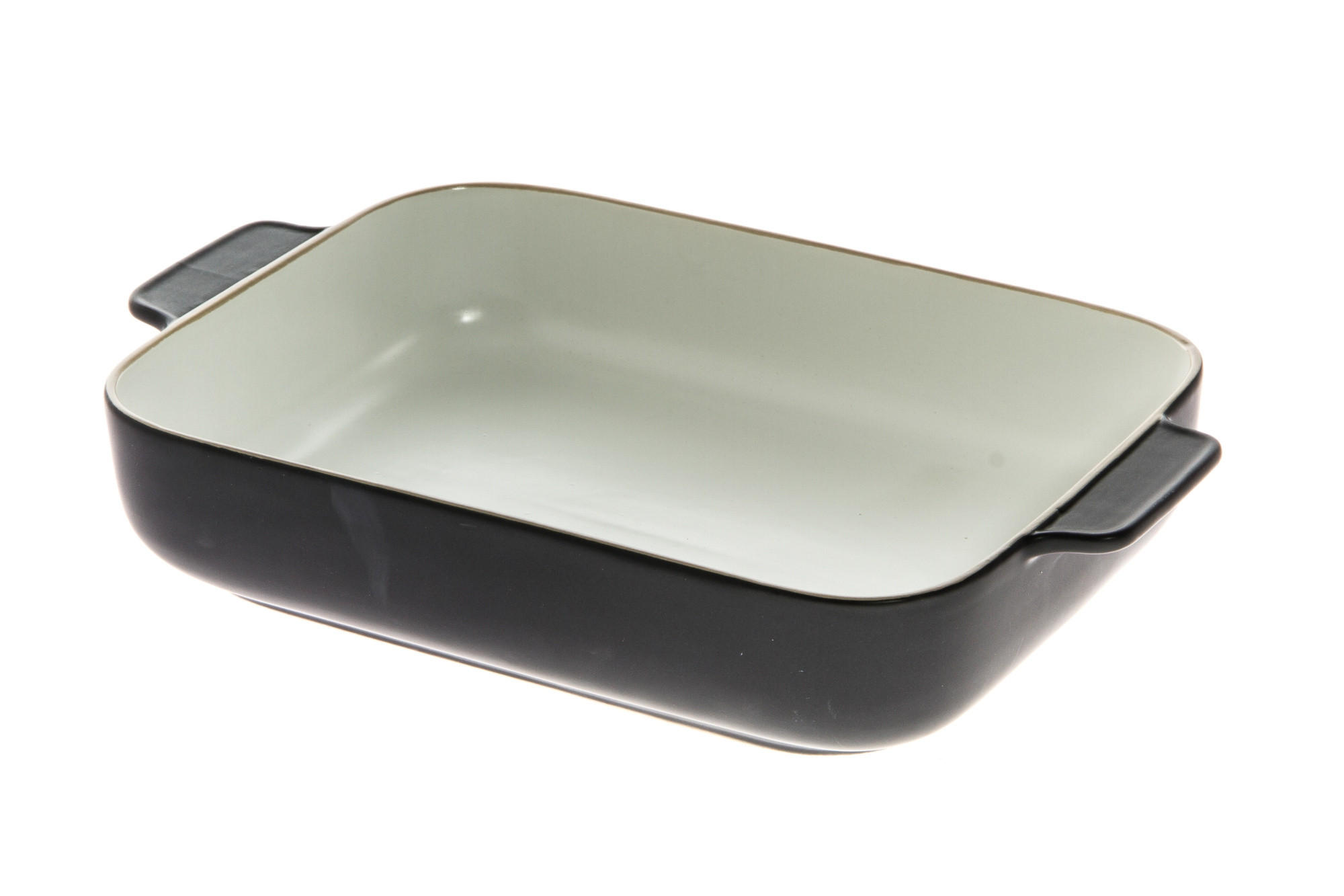 AUFLAUFFORM 35/22 cm - Schwarz, Keramik (35/7/22cm)