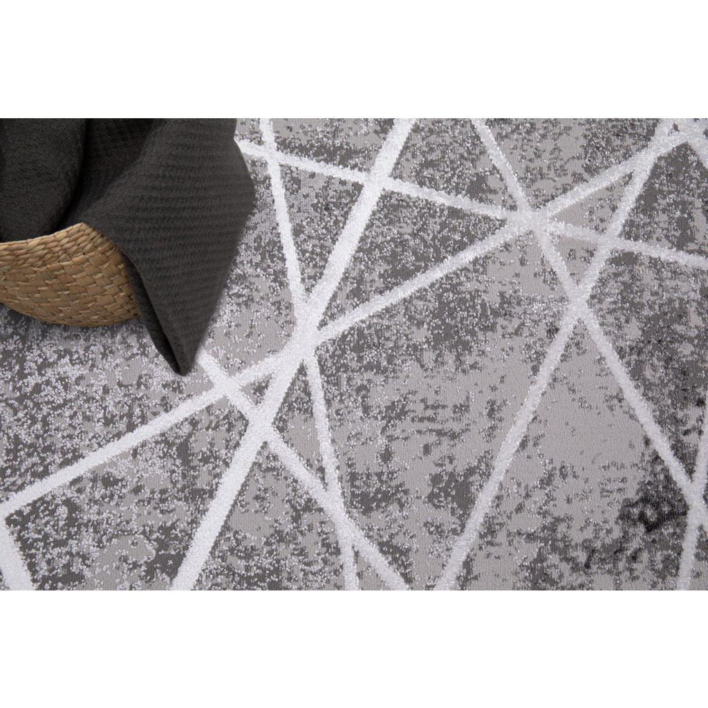 Thumbnail - Tapiso Teppich, Grau, Textil, 180x250 cm, Teppiche & Böden, Teppiche