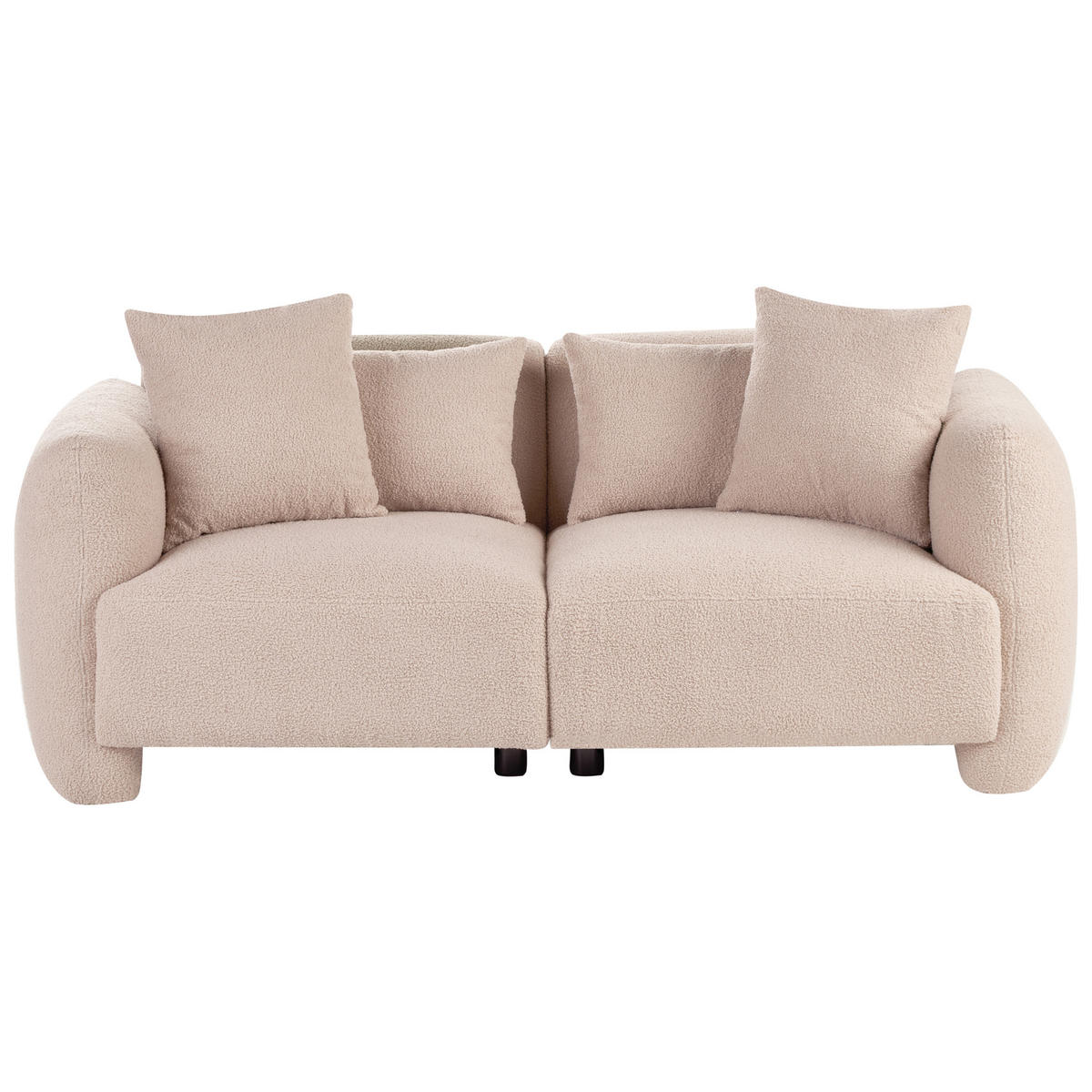 POHOVKA 3-místná Bouclé Béžová Ekenes - béžová, textil (182/72/90cm) - Beliani