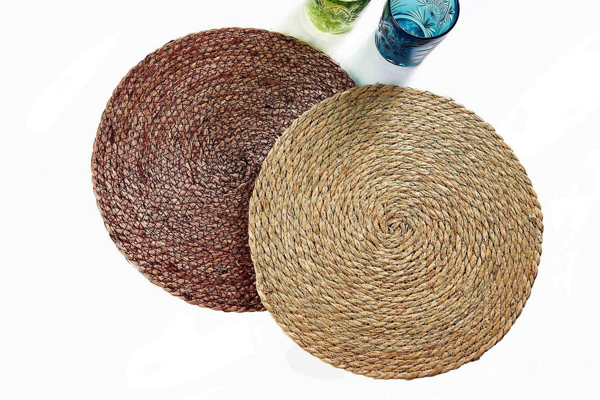 PLATZMATTEN Sorella hellbraun ø 35 cm - Hellbraun, Naturmaterialien (35cm) - Ritzenhoff Breker