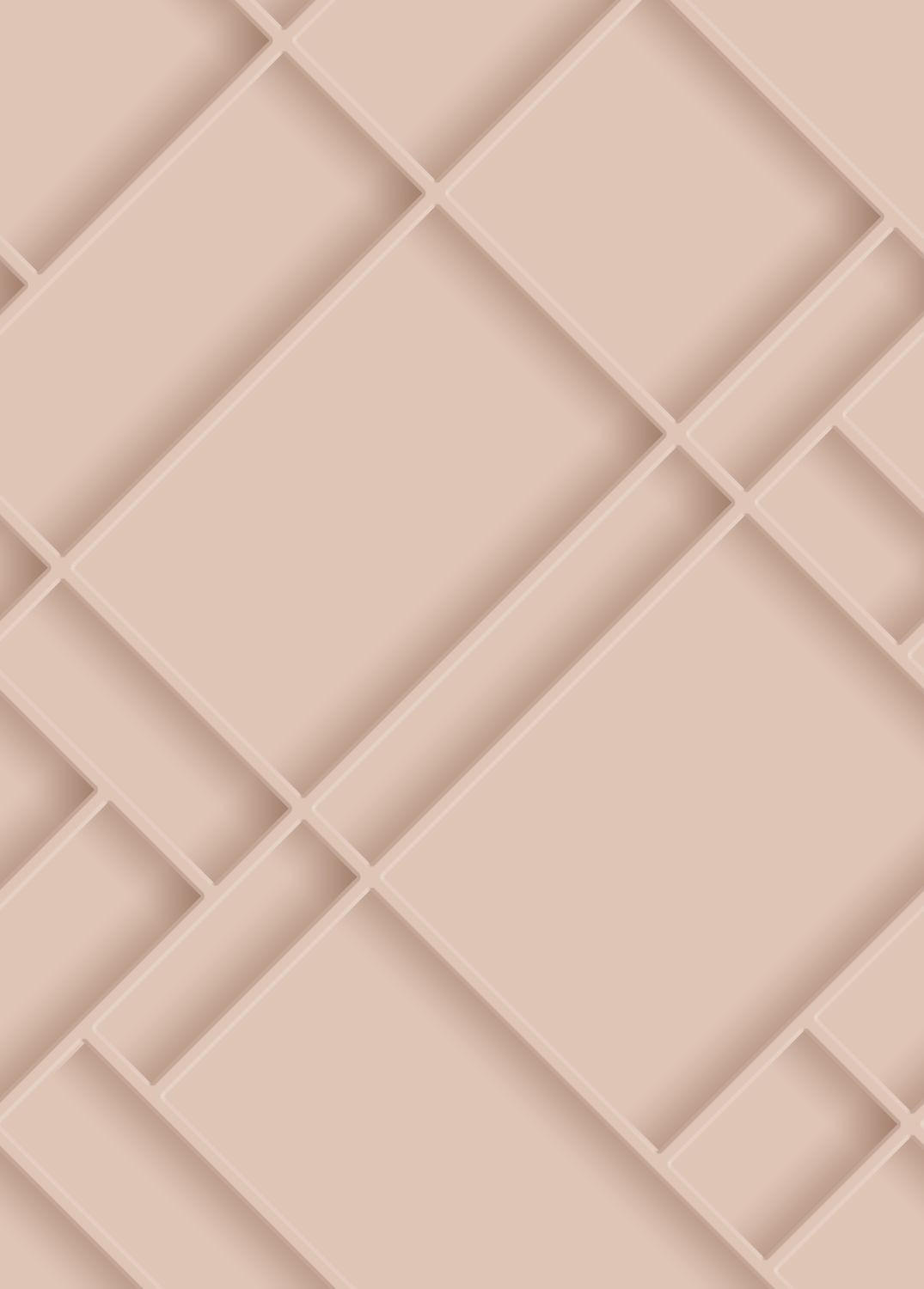 FOTOTAPETE Holzwandverkleidung 200 x 279 cm - Pink, Papier (200/279cm) - ESTAhome