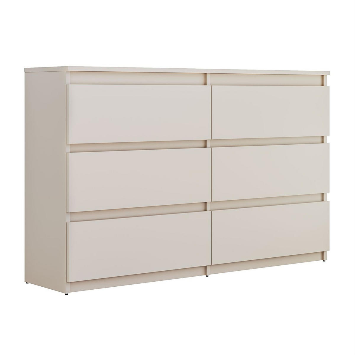 SIDEBOARD HANA M6 Kaschmir 120cm - Kaschmir, Holzwerkstoff (120/74.4/30cm) - Lookway