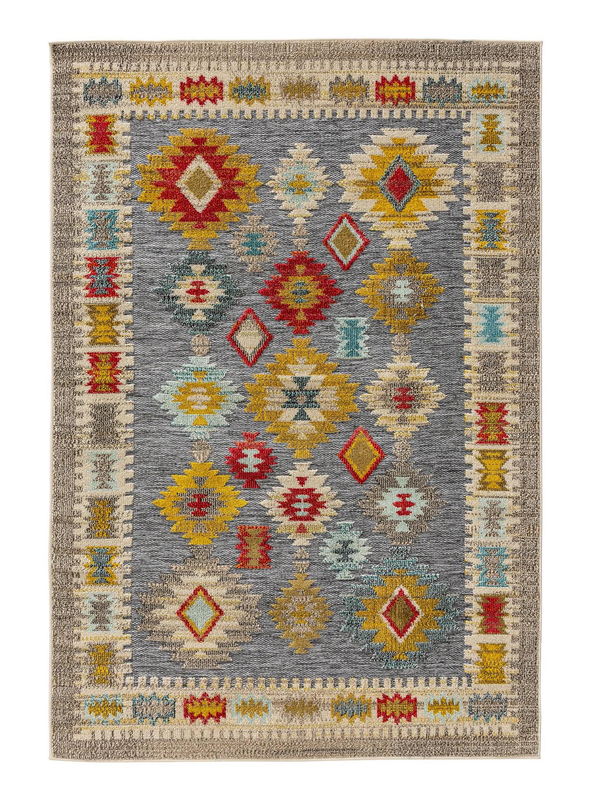 OUTDOOR-TEPPICH Noelia 120/170 cm - Multicolor, Kunststoff (120/170cm) - benuta Nest