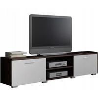 FERNSEHKOMMODE ROMA Wenge-Weiß 150/40/35 cm - Multicolor, Holzwerkstoff (150/35/40cm) - Matkam Möbel