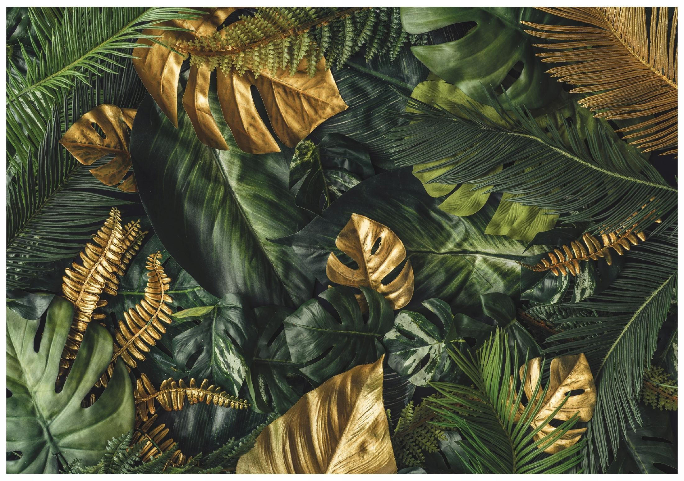 FOTOTAPETE Blätter Natur Vliestapete Tapete 200x140 - Multicolor, Papier (200/140cm) - Wallarena