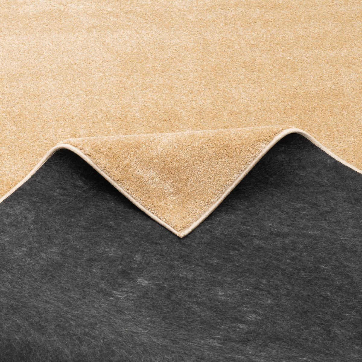 LUXUS SOFT-VELOURS TEPPICH VERONA - Beige, Textil (140/200cm) - Pergamon
