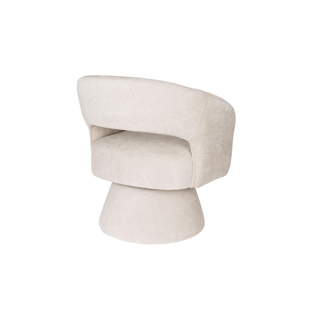 SESSEL Charina Beige - Beige, Kunststoff (71/78/65.5cm) - Housecraft Living