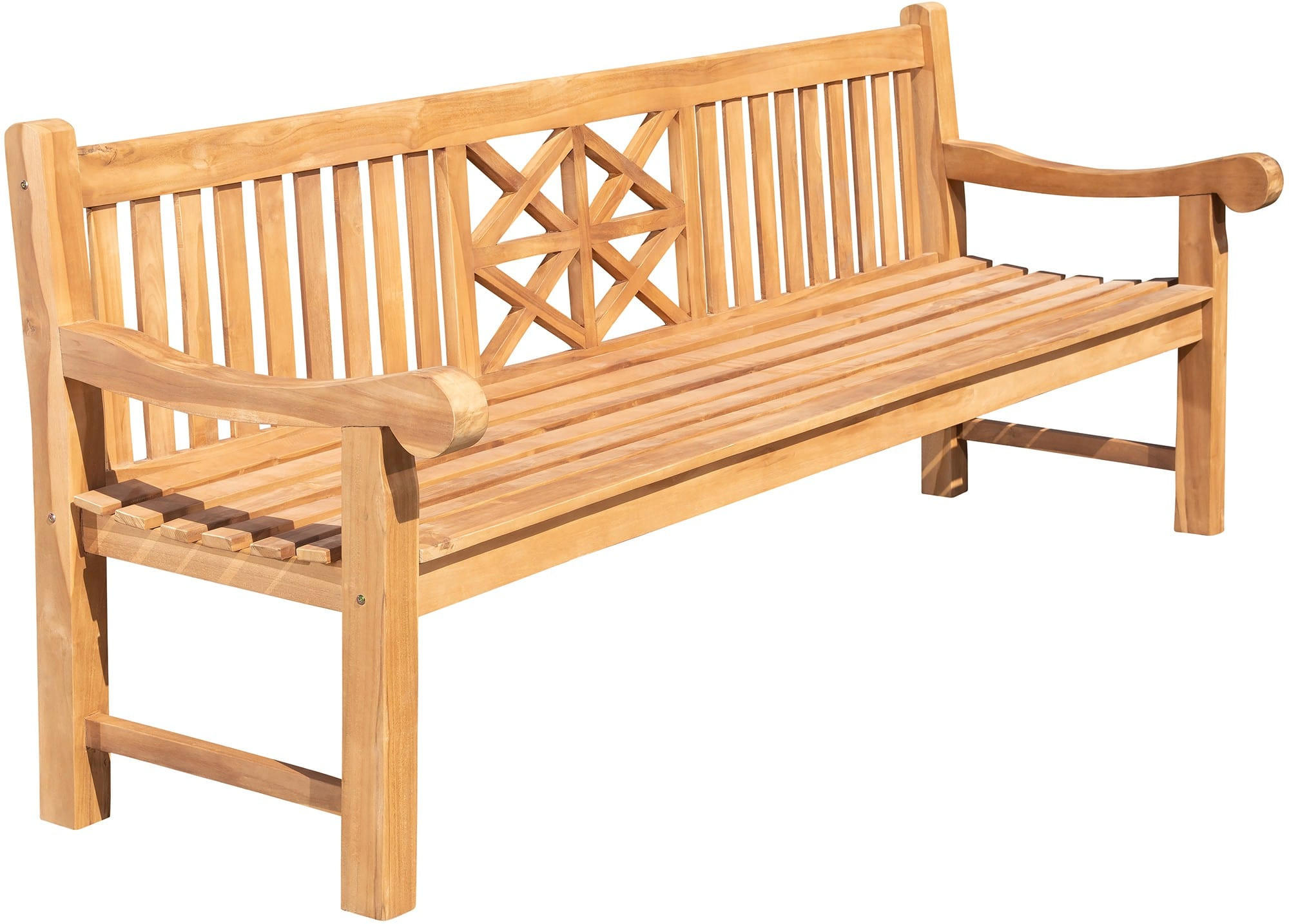 Deluke Gartenbank Teak 240x92x72 cm