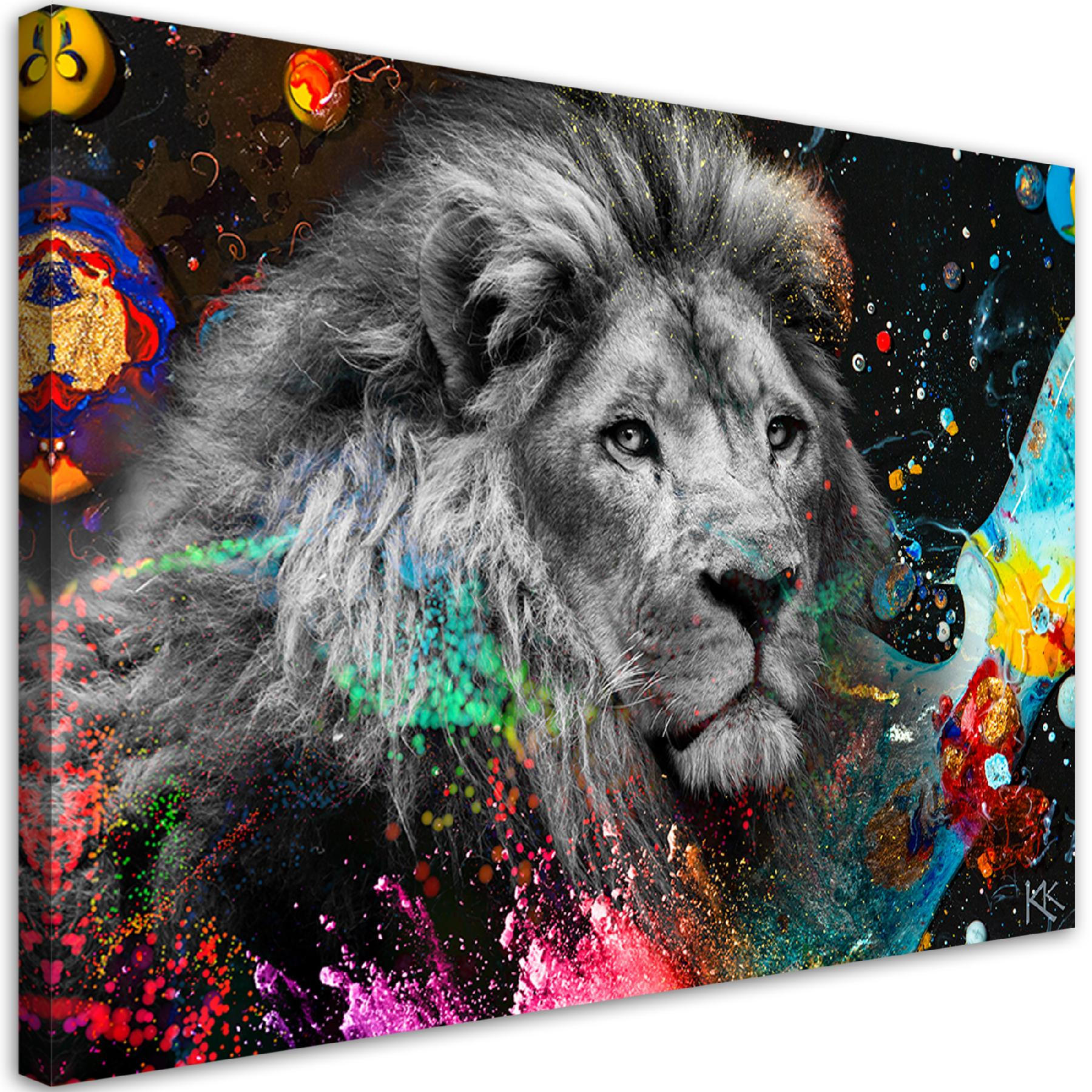 Feeby Wandbild Mehrfarbig 60x40 cm