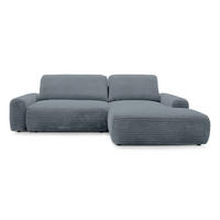 ECKSOFA Dori Anthrazit - Anthrazit, Textil (225/155cm)