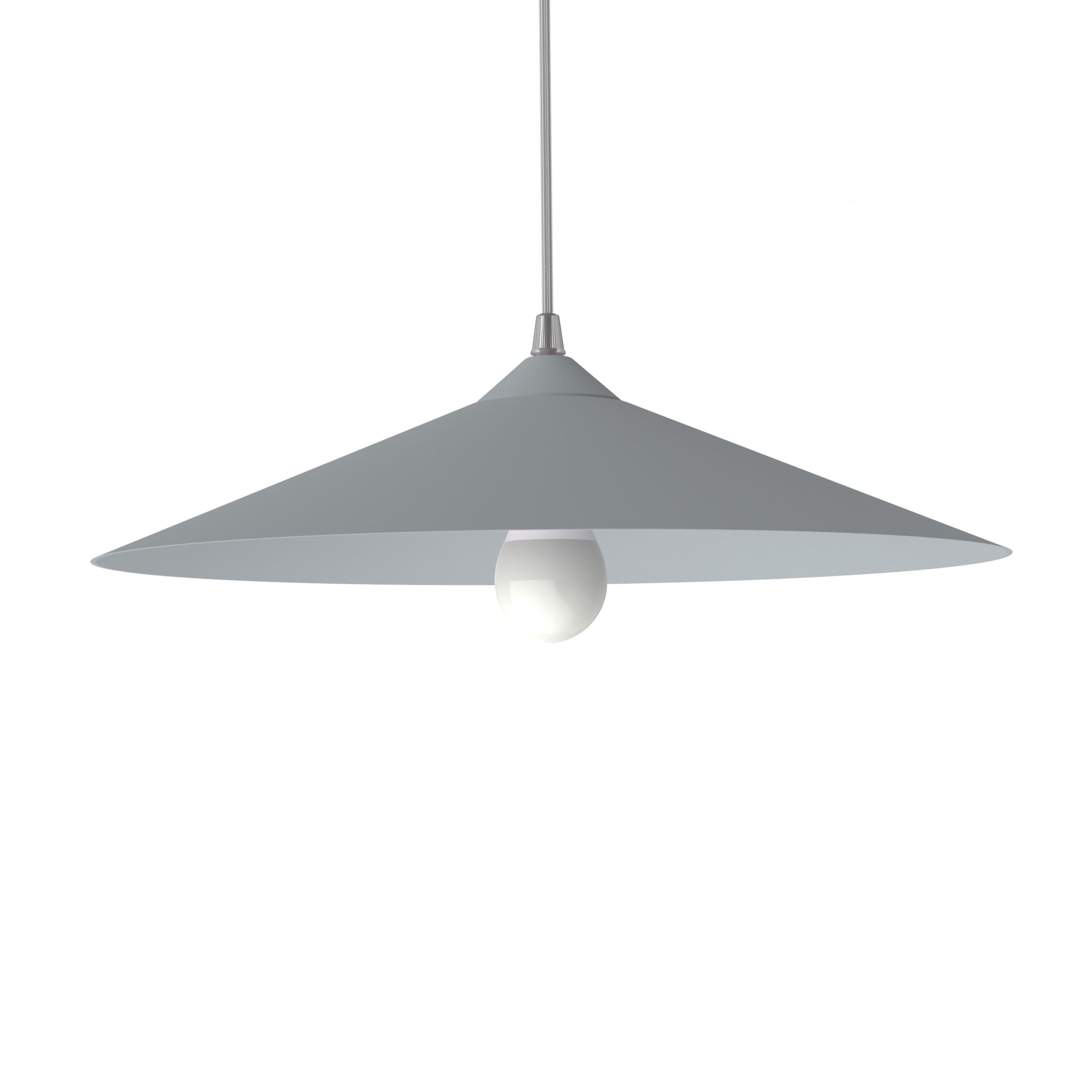 HÄNGELEUCHTE - Grau, Metall (40/40/10cm) - Lumicom