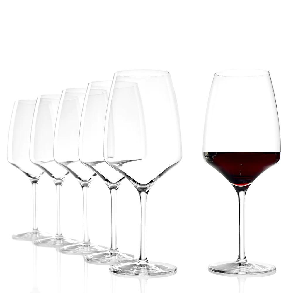 EXPERIENCE Bordeauxglas (6er set ) - Transparent, Glas (0.645L) - Stölzle