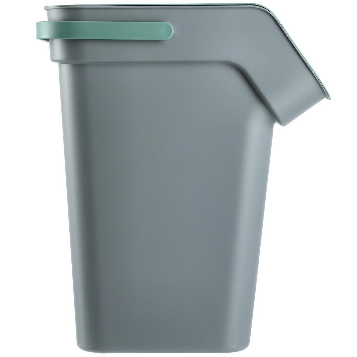 ABFALLBEHÄLTER-SET, 4x25L, Dunkelgrau - Gelb/Braun, Kunststoff (27/44cm) - KADAX