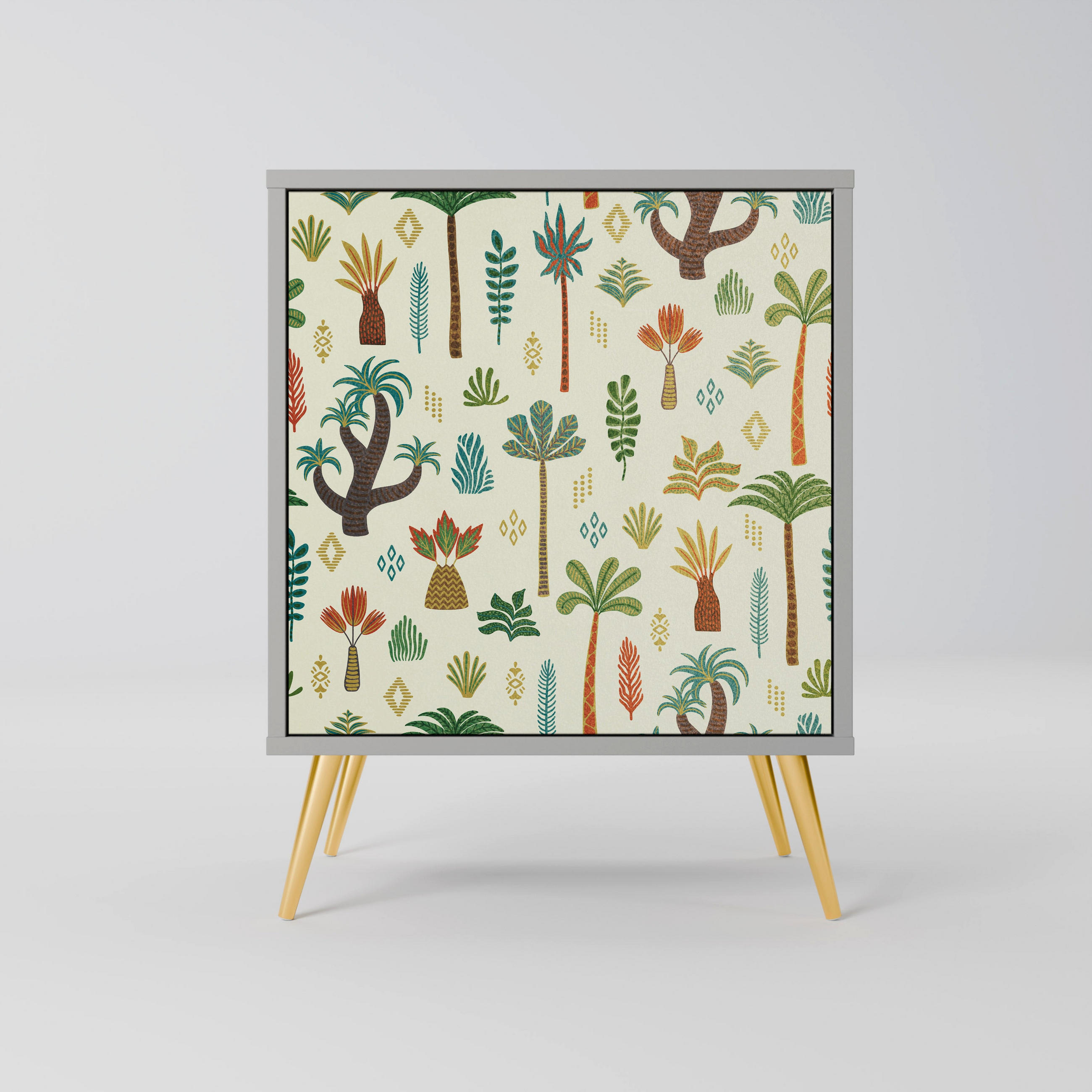 SpaceRebels Sideboard Grau 57.5x75.5x42 cm