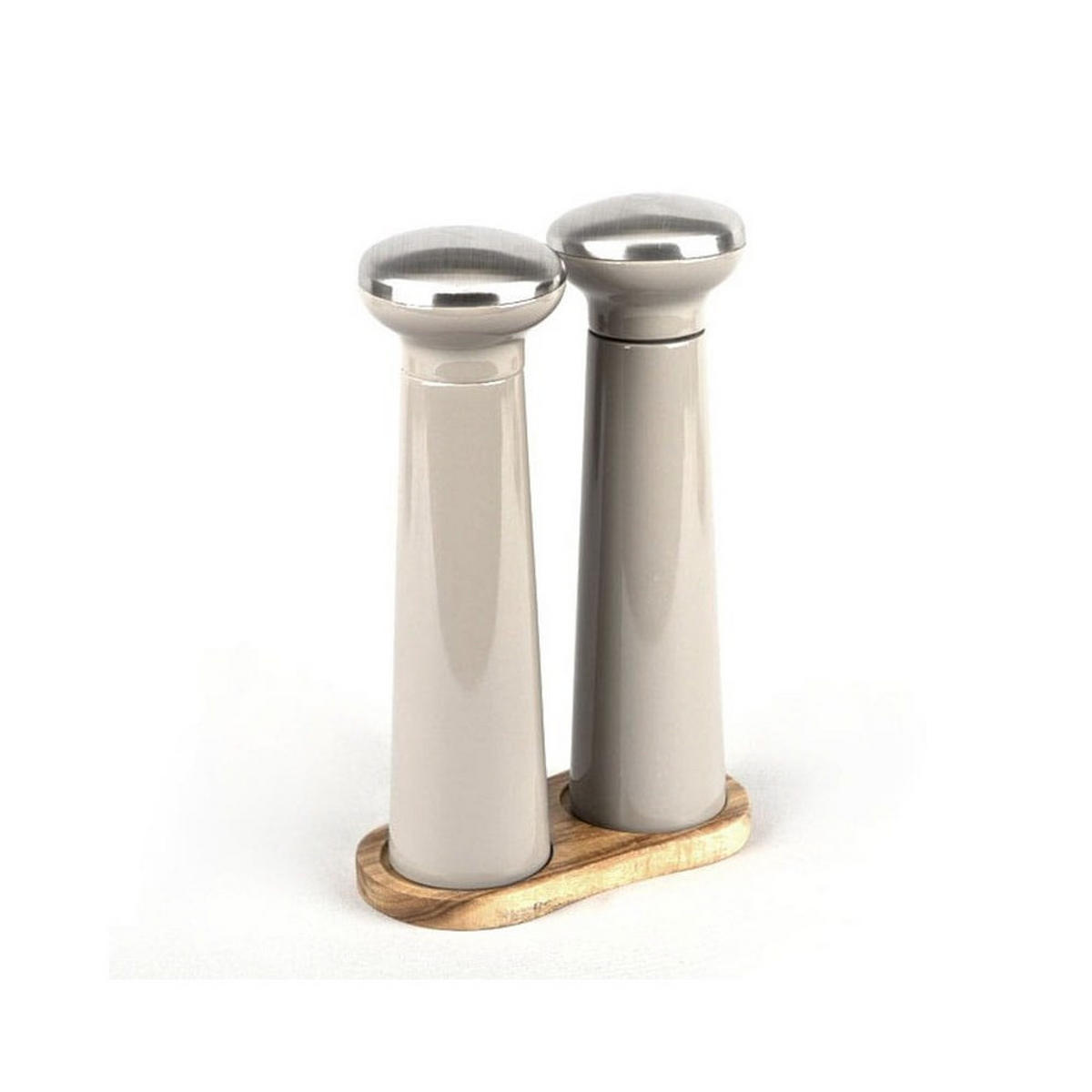 GEWÜRZMÜHLE Beige 7/7/22.5 cm KB7595 - Beige, Holz (7/22.5/7cm) - Klausberg 