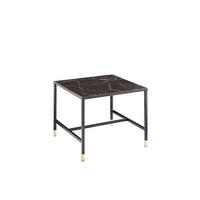 COUCHTISCH 60x60 cm - Schwarz, Holzwerkstoff (60/60/48cm) - ebuy24