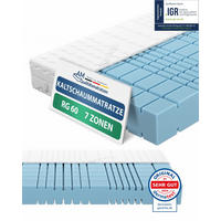 KALTSCHAUMMATRATZE 90/200 cm H3 - 19cm Höhe & Tencel Bezug - Weiß, Textil (90/200cm) - AM Qualitätsmatratzen