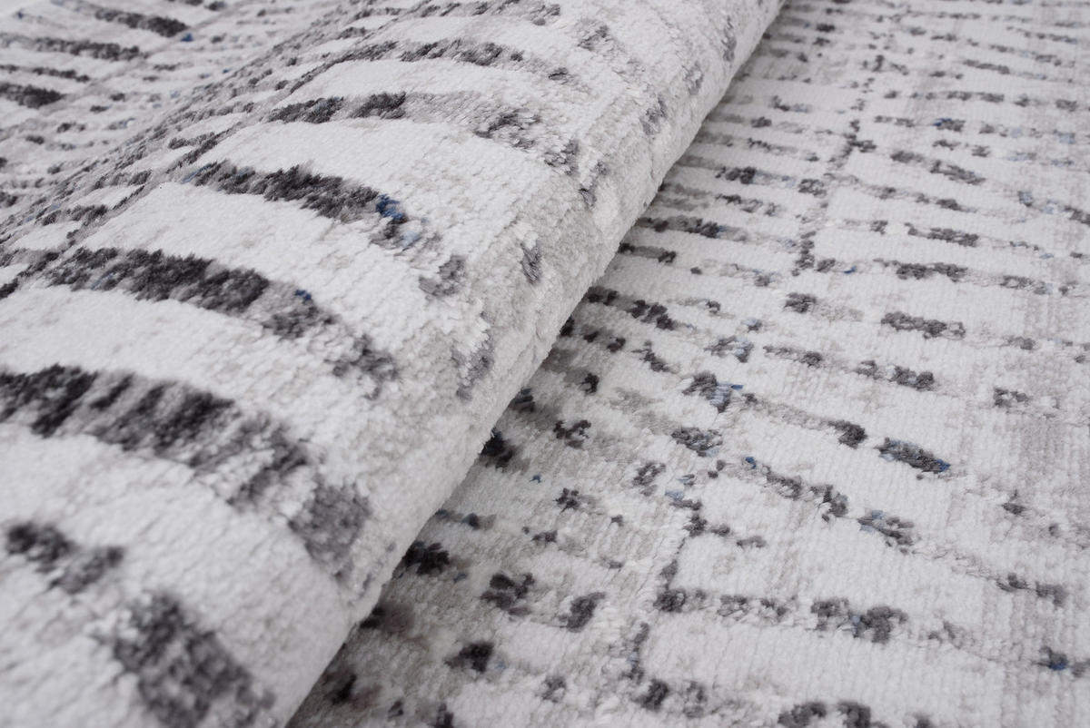 TEPPICH SKY Grau 250 x 350 cm - Grau, Kunststoff (250/350cm) - Tapiso