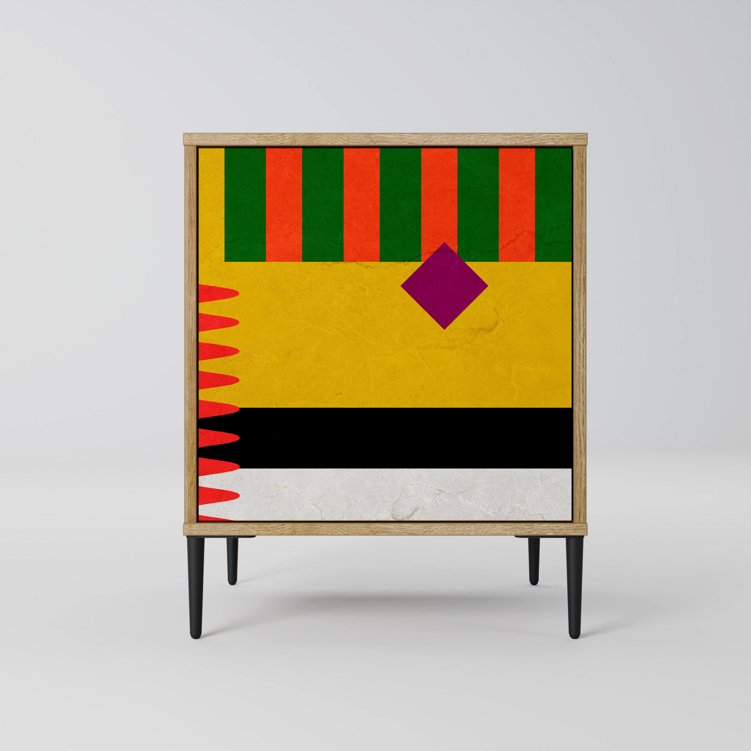 SpaceRebels Sideboard Eiche 57.5x72.5x42 cm